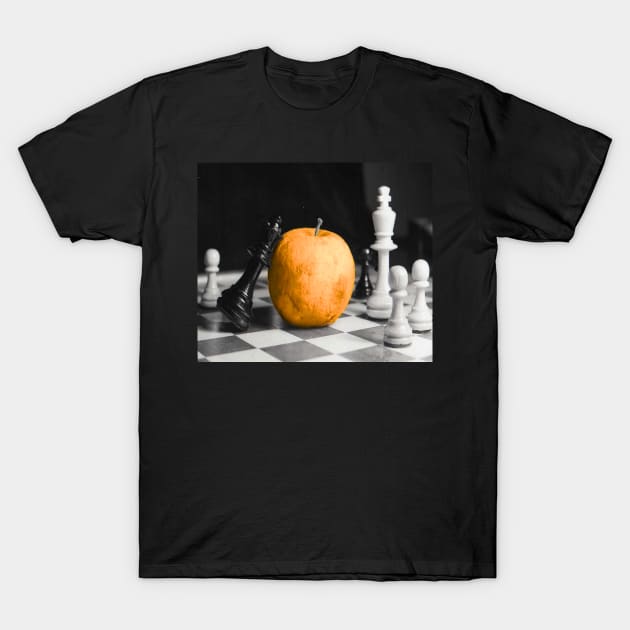 Chess with apple T-Shirt by robelf